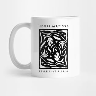 Henri Matisse Black Leaves Exhibition Design, Men Women Gift Mug